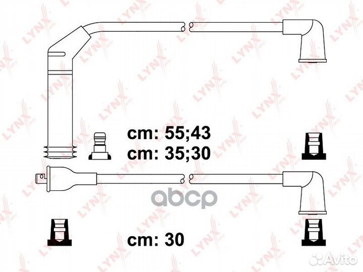 Комплект высоковольтных проводов (класс E) SPE5