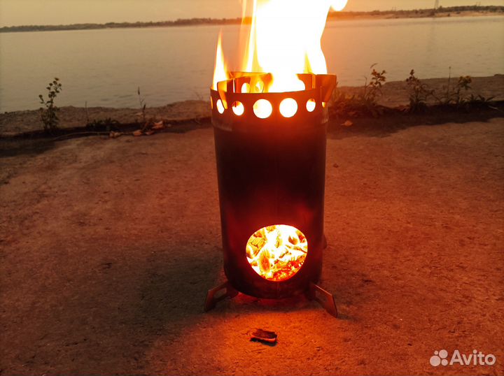 Печь-щепочница