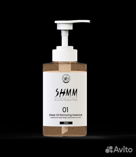 Шампунь для кошек и обезжиривающая эссенция shmm