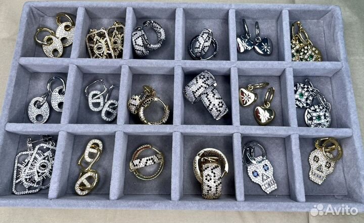 Серьги арбузы