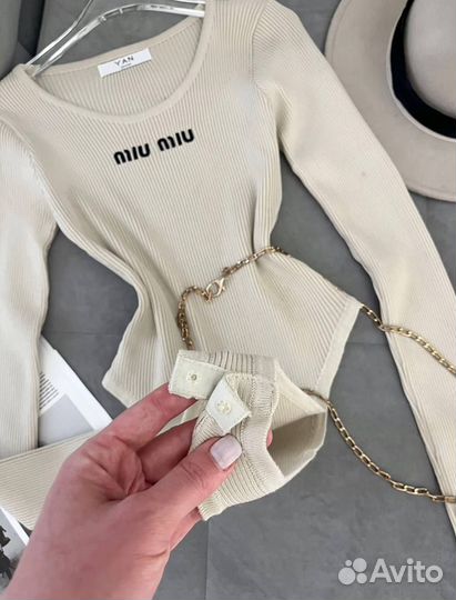 Боди miu miu