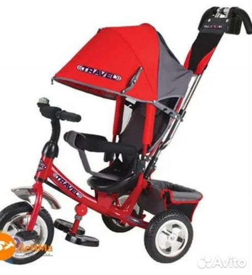Велосипед детский с ручкой