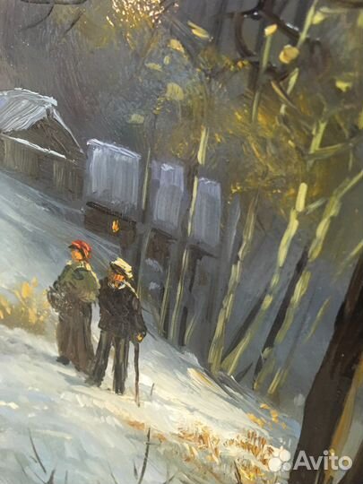 Картина маслом на холсте