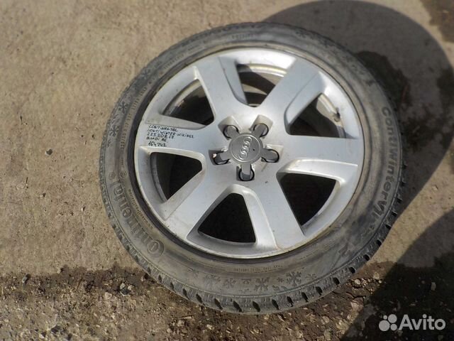 Колесо Audi a6 225/50/17 continental 1шт
