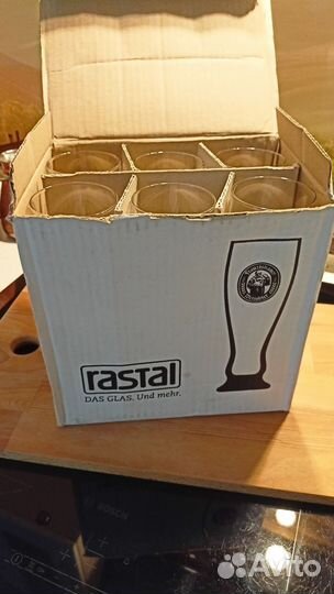 Пивные бокалы 0,3 х6 Германия