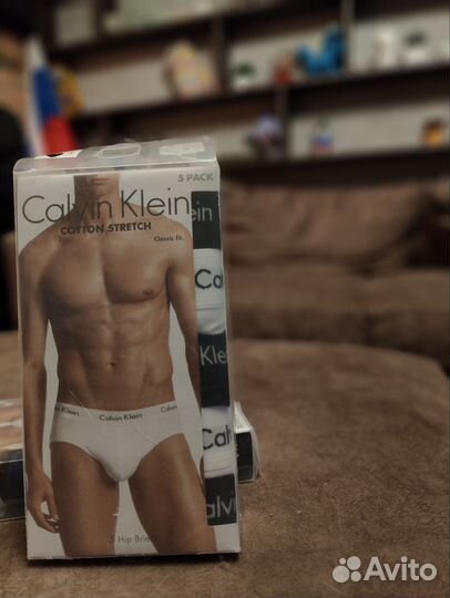 Мужские трусы Calvin Klein Оригинал брифы