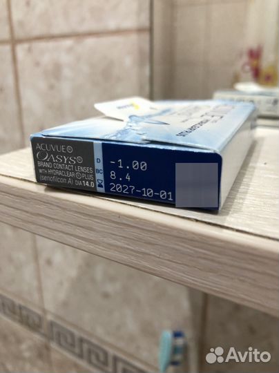 Линзы acuvue oasys