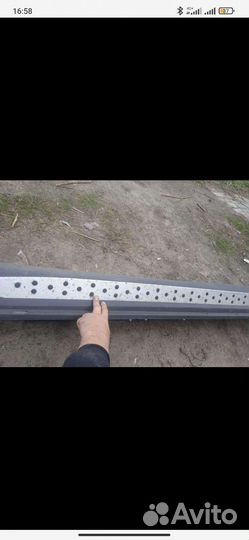 Пороги ssangyong new actyon