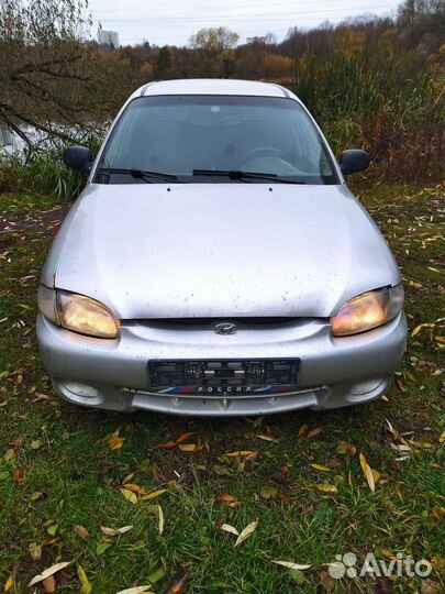 Разбор на запчасти Hyundai Accent 1998 1.3 G4EH