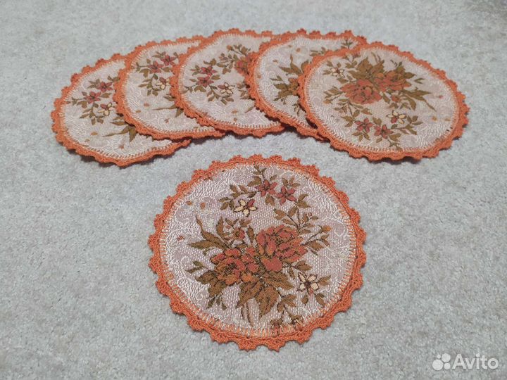Новые салфетки ручная работа декор интерьера