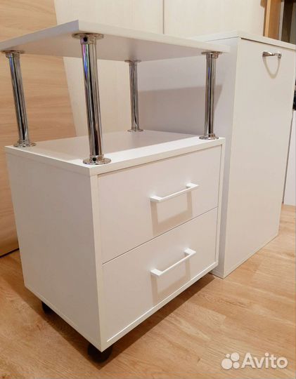 Тележка косметологическая с ящиками