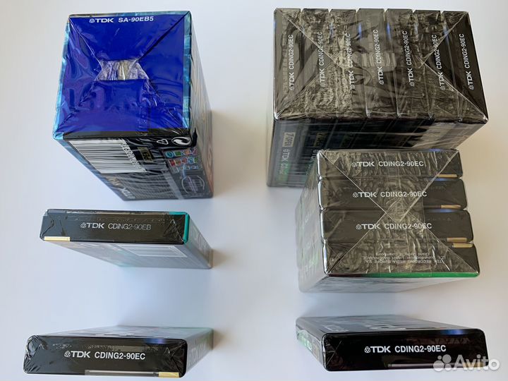 Аудиокассеты TDK, Type II, Chrome, новые, оригинал