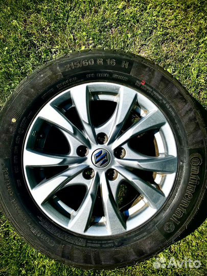 Колеса 215 60 r16 летние на Suzuki Sx 4