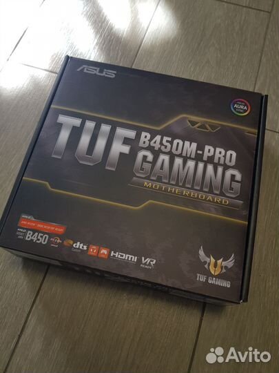 Материнская плата Asus tuf b450m pro gaming новая