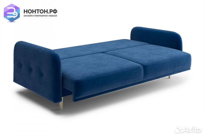 Диван книжка Париж темно-синий