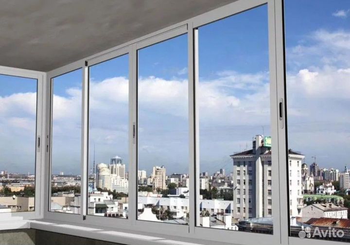 Алюминиевое остекление. Рассрочка без банка