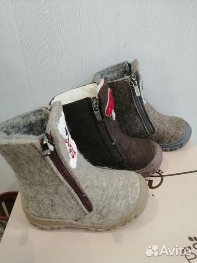 Валенки р-р 24,25 Фома войлок