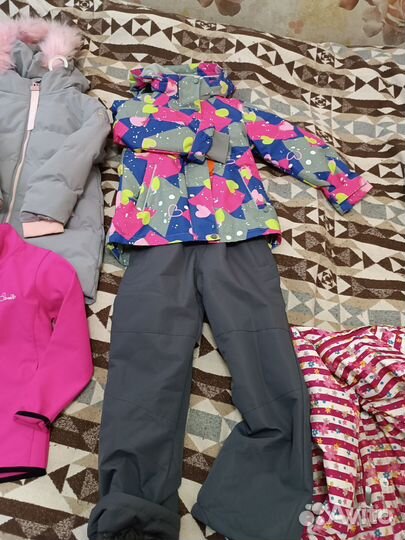 Куртки на девочку 98-104