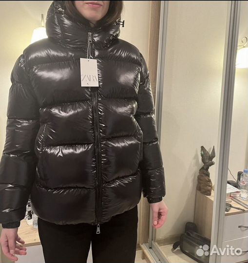 Пуховик Zara x Moncler