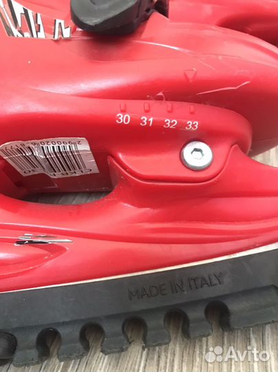 Коньки детские раздвижные 30-33 р