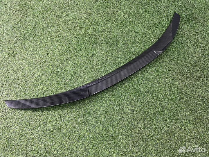 Спойлер BMW 3 F30 М4 стиль сухой карбон