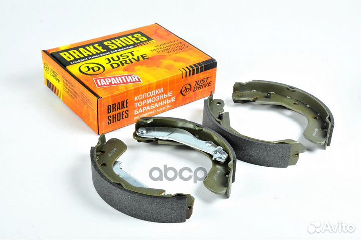 Колодки тормозные барабанные GS8760 JBS0047 Jus