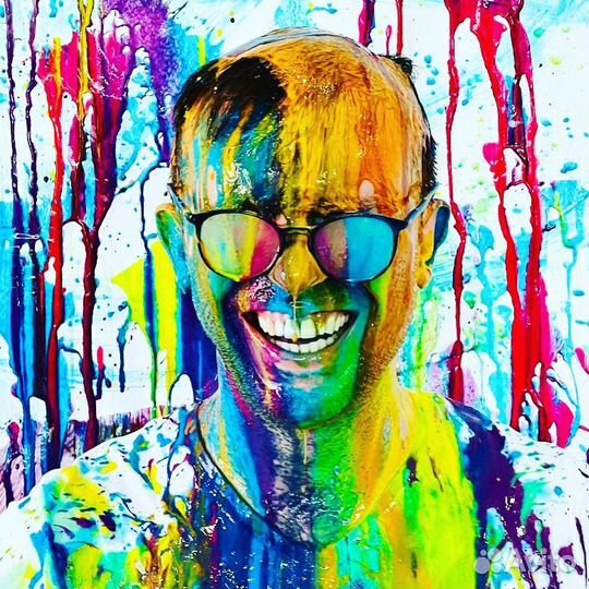 День рождения праздник красок