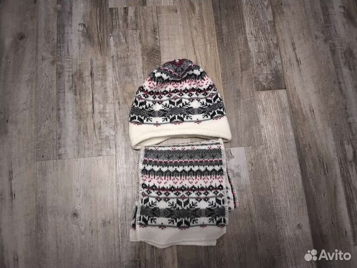 Шапка шарф