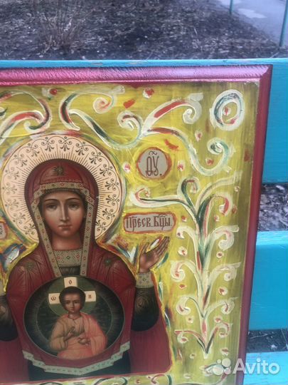 Икона Богородица Знамение