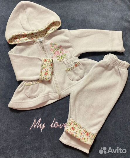 Вещи пакетом на девочку 56-68р