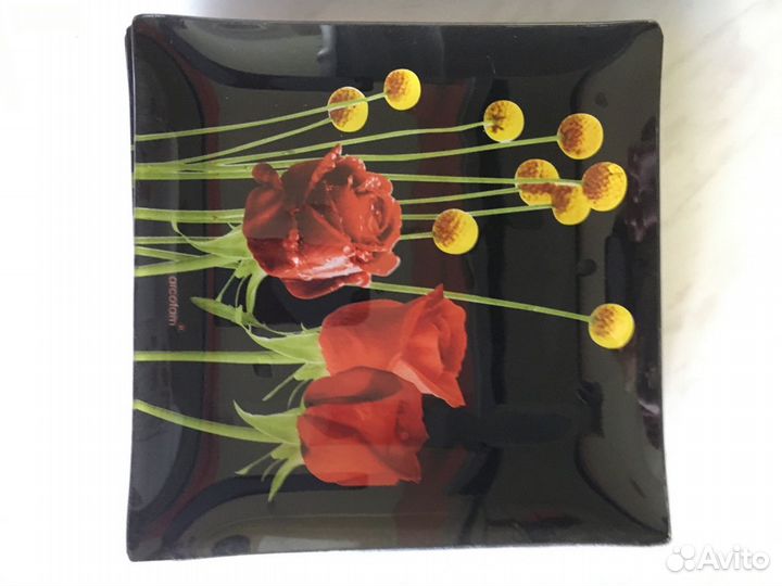 Тарелки квадратные набор