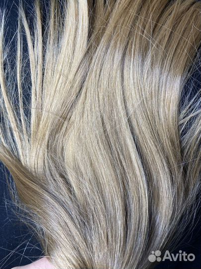 Детские волосы срез шелк паутинка 42 см 98 г