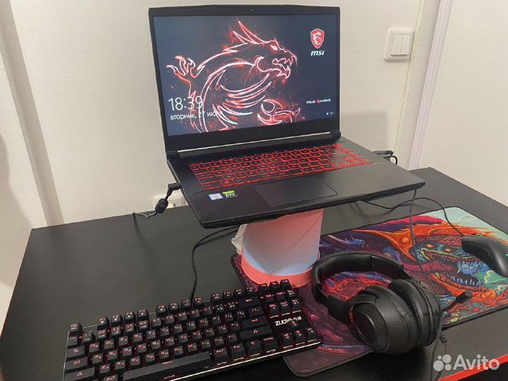 Игровой ноутбук MSI - GF65 Thin 15.6”