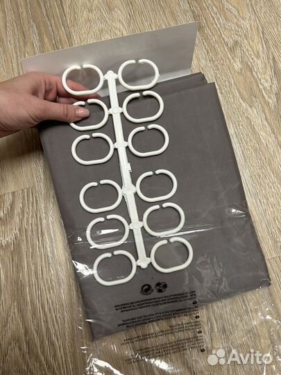 Штора для ванной новая 180х200