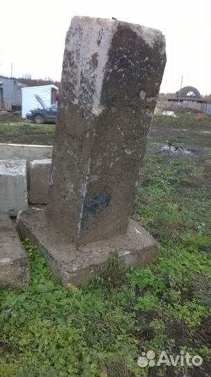 Столбы железобетонные