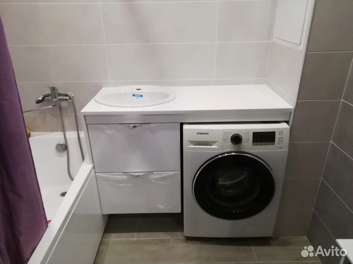 Столешница для ванной комнаты, из искусственного к