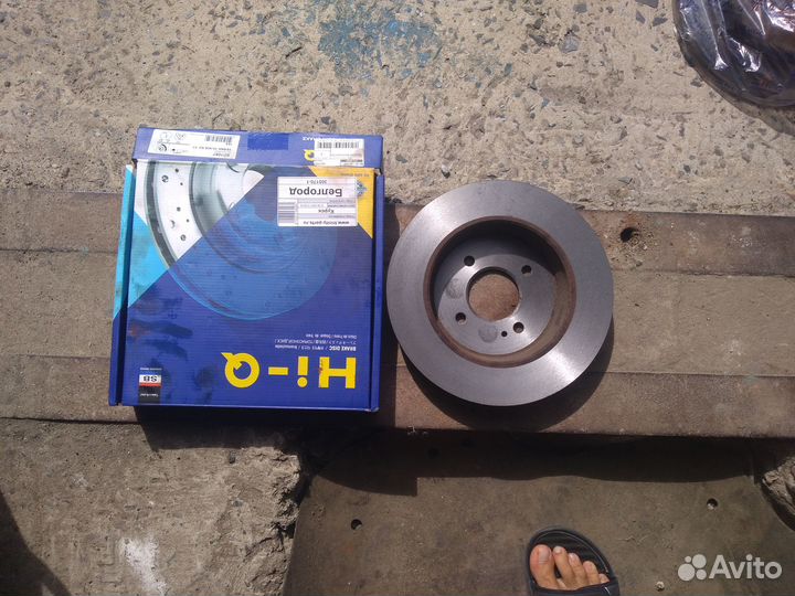 Тормозные диски (задние), hyundai solaris