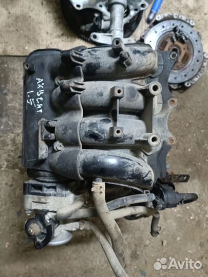 Коллектор выпускной Hyundai accent 1.5