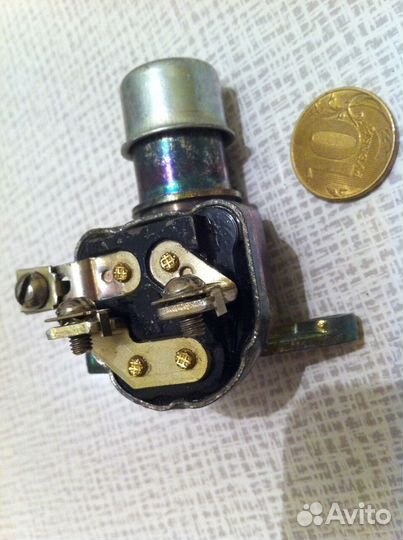 Кнопка переключения света фар ножная 12 в СССР