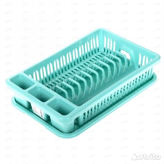 Сушилка бирюзовая пластик