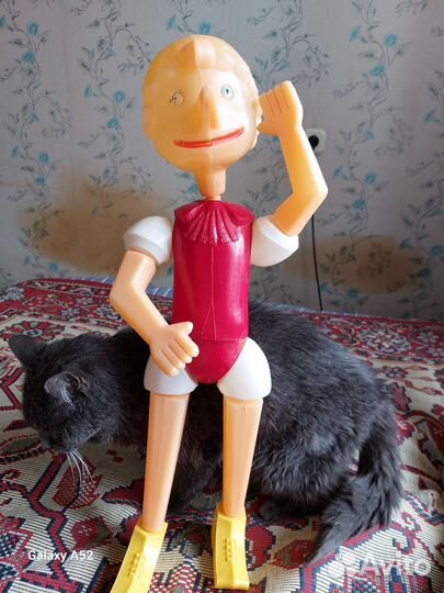 Кукла СССР бу-ра-ти-но 1968