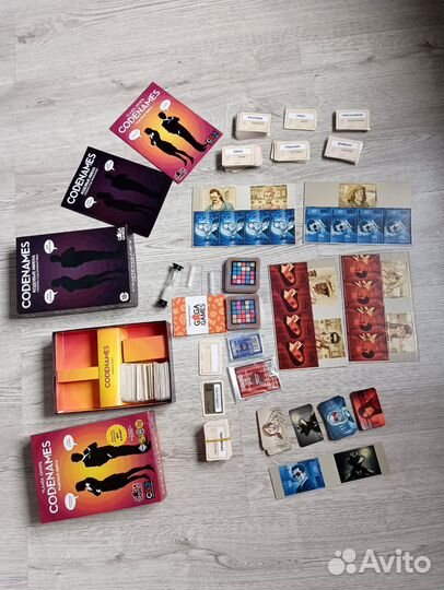 Codenames Кодовые имена 2в1: настольная игра