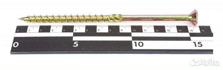Конструкционный саморез infix потайн. 8х160 цж