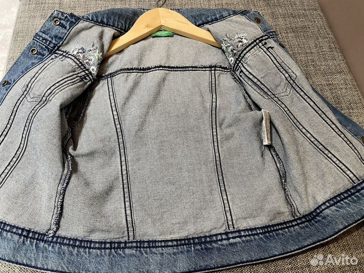 Джинсовая куртка Benetton 110