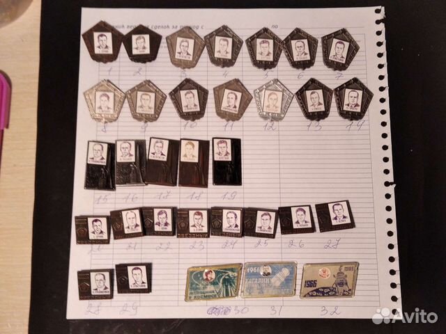 Значки СССР космос космонавты союз аполлон