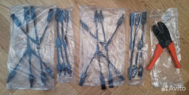 Кабели для солнечных панелей*контроллер*коннектор