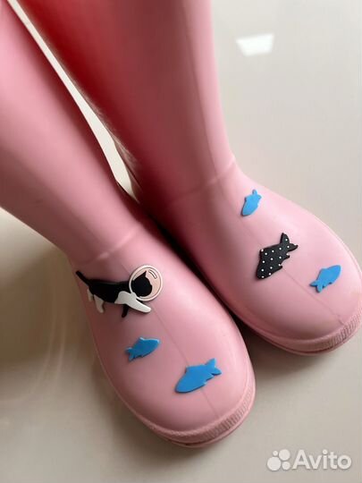 Резиновые сароги для девочки 28 размер