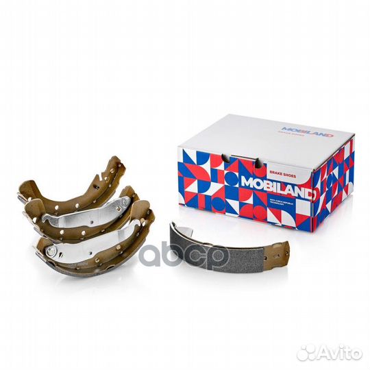 Колодки тормозные барабанные (4 шт.) для а/м OP