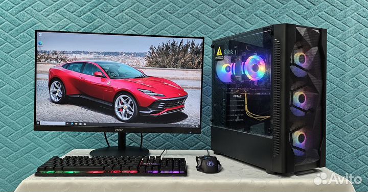 Игровой пк i7/16/1024SSD/RTX3060Ti 8Gb Новый