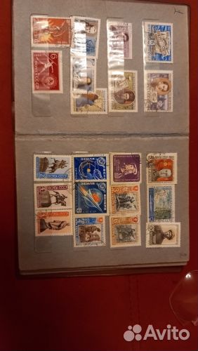 Почтовые марки СССР из коллекции (61-63 г)